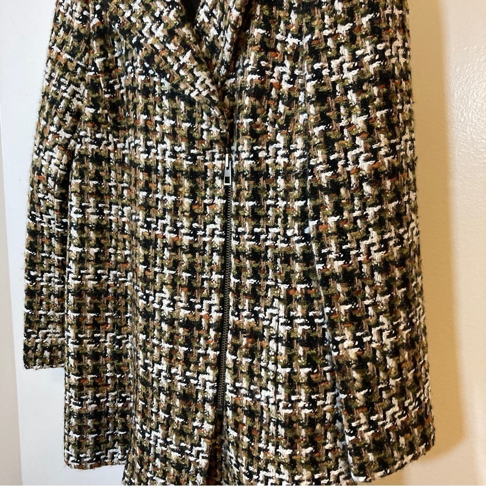 NWT Talbots Luxe Woven Jacket wool and metallic blend size small - Picture 6 of 11